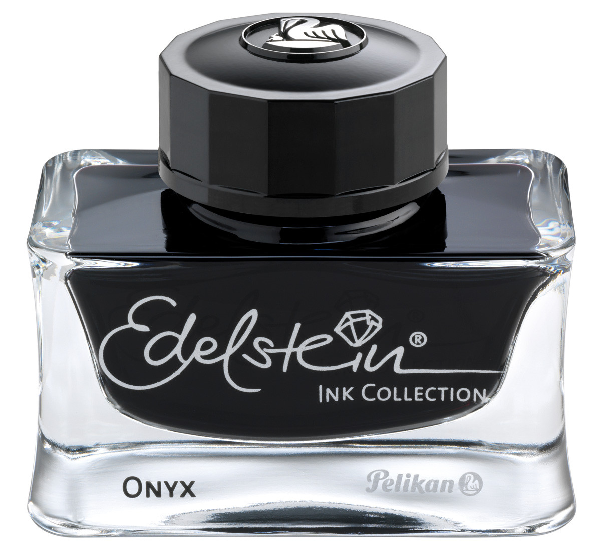 Флакон с чернилами Pelikan Edelstein Onyx для перьевой ручки 50 мл черный, 339408 Флакон с чернилами Pelikan Edelstein Onyx для перьевой ручки 50 мл черный, артикул 339408. Фото 1