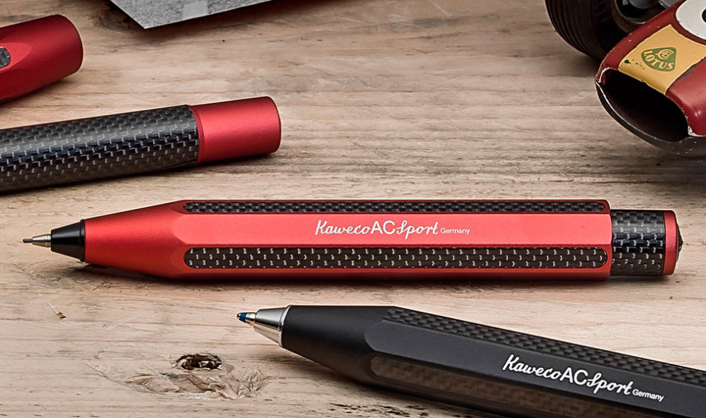Механический карандаш Kaweco AC Sport Red 0,7 мм, артикул 10000354. Фото 2