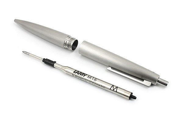 Шариковая ручка Lamy 2000 Brushed Stainless Steel, артикул 4029630. Фото 4