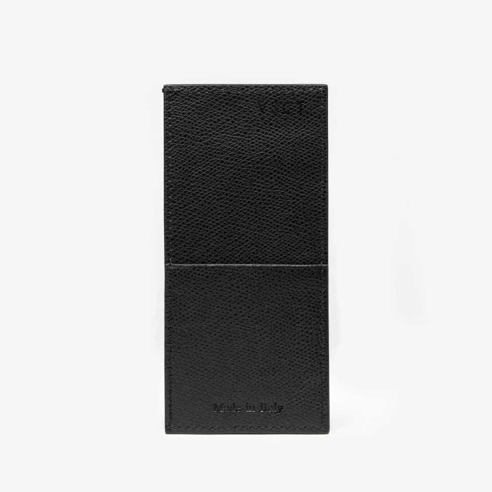 Держатель для кредитных карт кожаный Visconti VSCT черный, артикул KL04-01. Фото 5