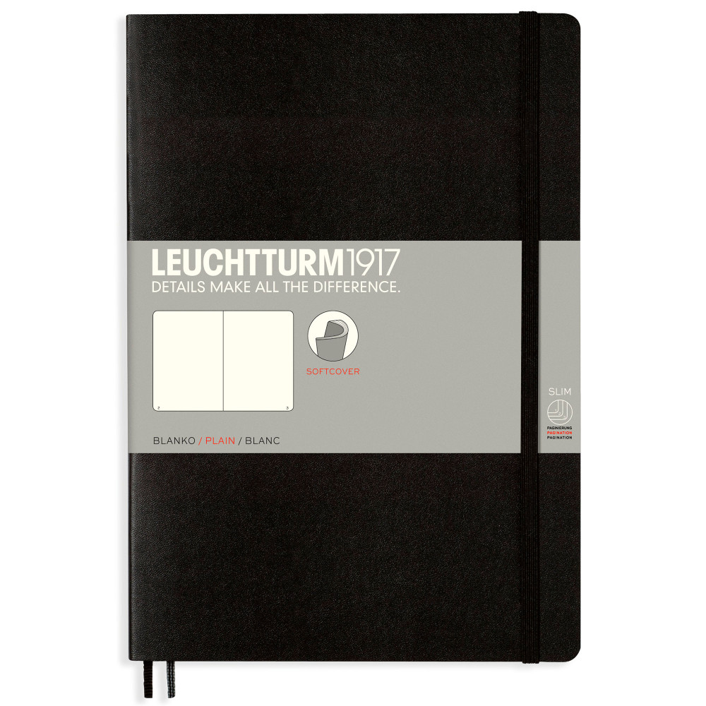 Записная книжка Leuchtturm Composition B5 Black мягкая обложка 123 стр, артикул 349298. Фото 7