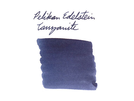 Флакон с чернилами Pelikan Edelstein Tanzanite для перьевой ручки 50 мл темно-синий, артикул 339226. Фото 4