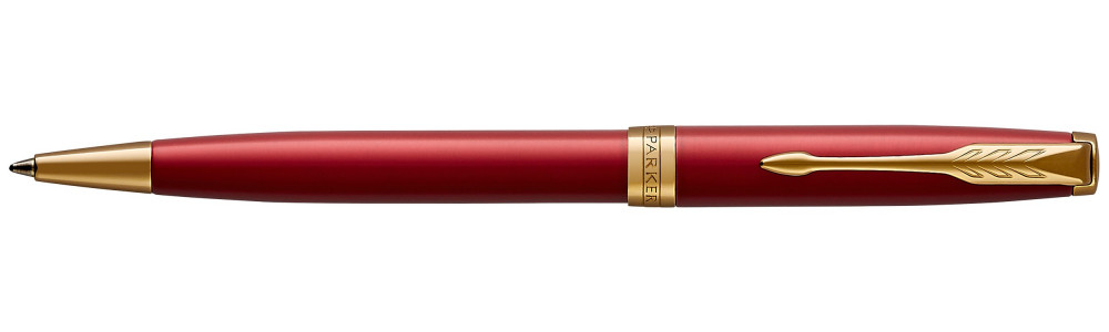 Шариковая ручка Parker Sonnet Intense Red GT, артикул 1931476. Фото 1