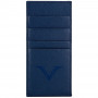 Держатель для кредитных карт кожаный Visconti VSCT синий