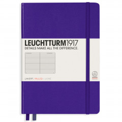 Записная книжка Leuchtturm Medium A5 Purple твердая обложка 251 стр