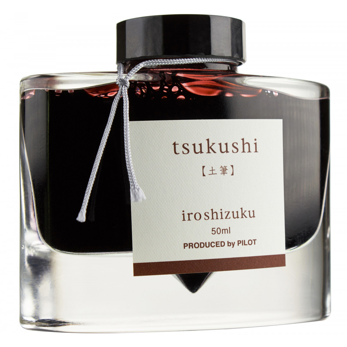 Флакон с чернилами Pilot Iroshizuku Brown Tsukushi (побеги хвоща) для перьевых ручек 50 мл, ink-50-tk Флакон с чернилами Pilot Iroshizuku Brown Tsukushi (побеги хвоща) для перьевых ручек 50 мл, артикул ink-50-tk. Фото 1