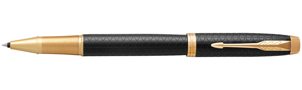Ручка-роллер Parker IM Premium Black GT, артикул 1931660. Фото 1