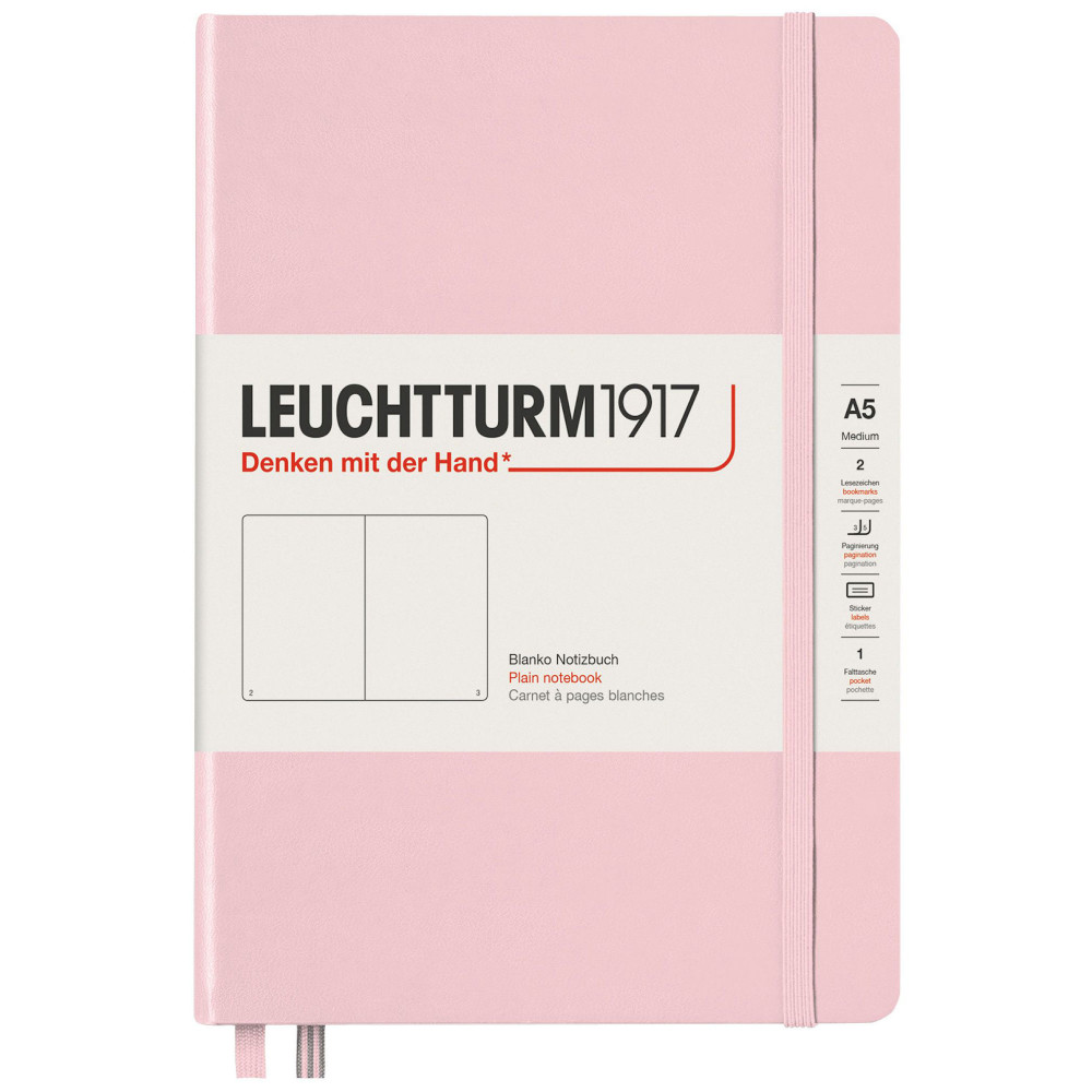 Записная книжка Leuchtturm Medium A5 Powder твердая обложка 251 стр, артикул 361577. Фото 1