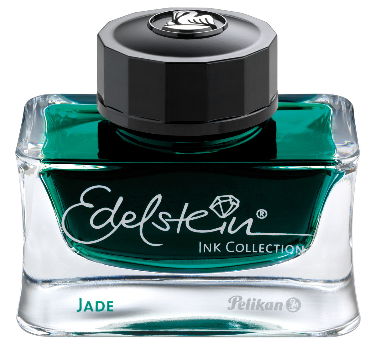 Флакон с чернилами Pelikan Edelstein Jade для перьевой ручки 50 мл светло-зеленый, 339374 Флакон с чернилами Pelikan Edelstein Jade для перьевой ручки 50 мл светло-зеленый, артикул 339374. Фото 1
