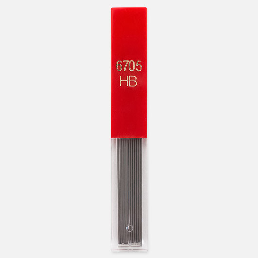 Грифели Caran d'Ache Leads Polymer 0.5 мм для механических карандашей, артикул 6705.350. Фото 1
