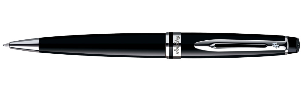 Подарочный набор Waterman 2020: шариковая ручка Expert Black Lacque CT + чехол для ручки, артикул 2122198. Фото 2