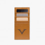 Держатель для кредитных карт кожаный Visconti VSCT коньяк