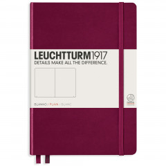 Записная книжка Leuchtturm Medium A5 Port Red твердая обложка 251 стр