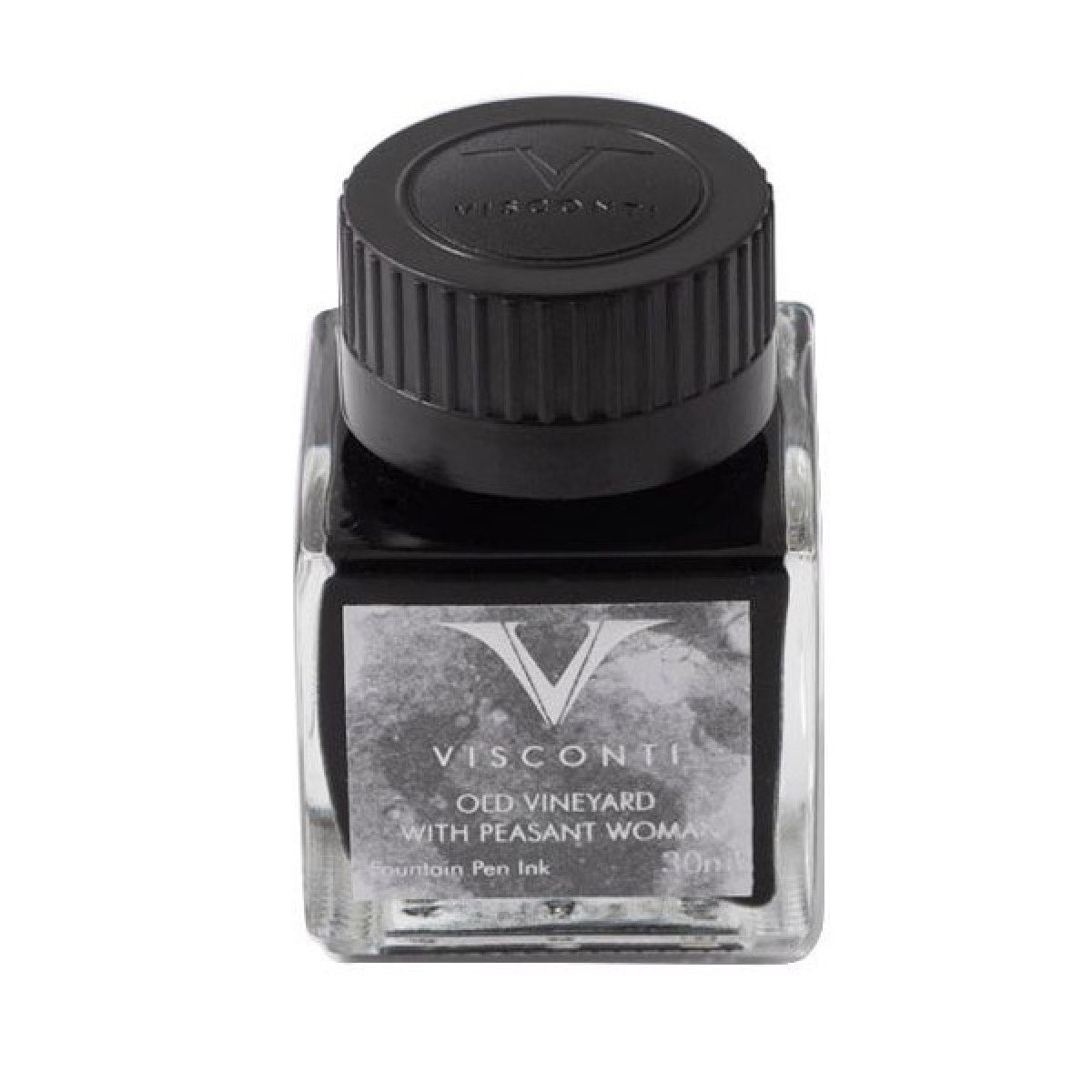 Флакон с чернилами для перьевой ручки Visconti Van Gogh Old Vineyard with Peasant Woman 30 мл, артикул INKVG-30ML09. Фото 1