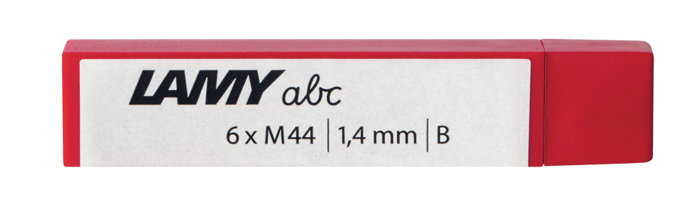 Грифели (6 шт) для механических карандашей Lamy M44 B 1,4 мм, артикул 1619666. Фото 1