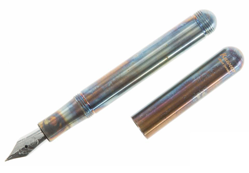 Перьевая ручка Kaweco Liliput Fireblue, артикул 10000850. Фото 3