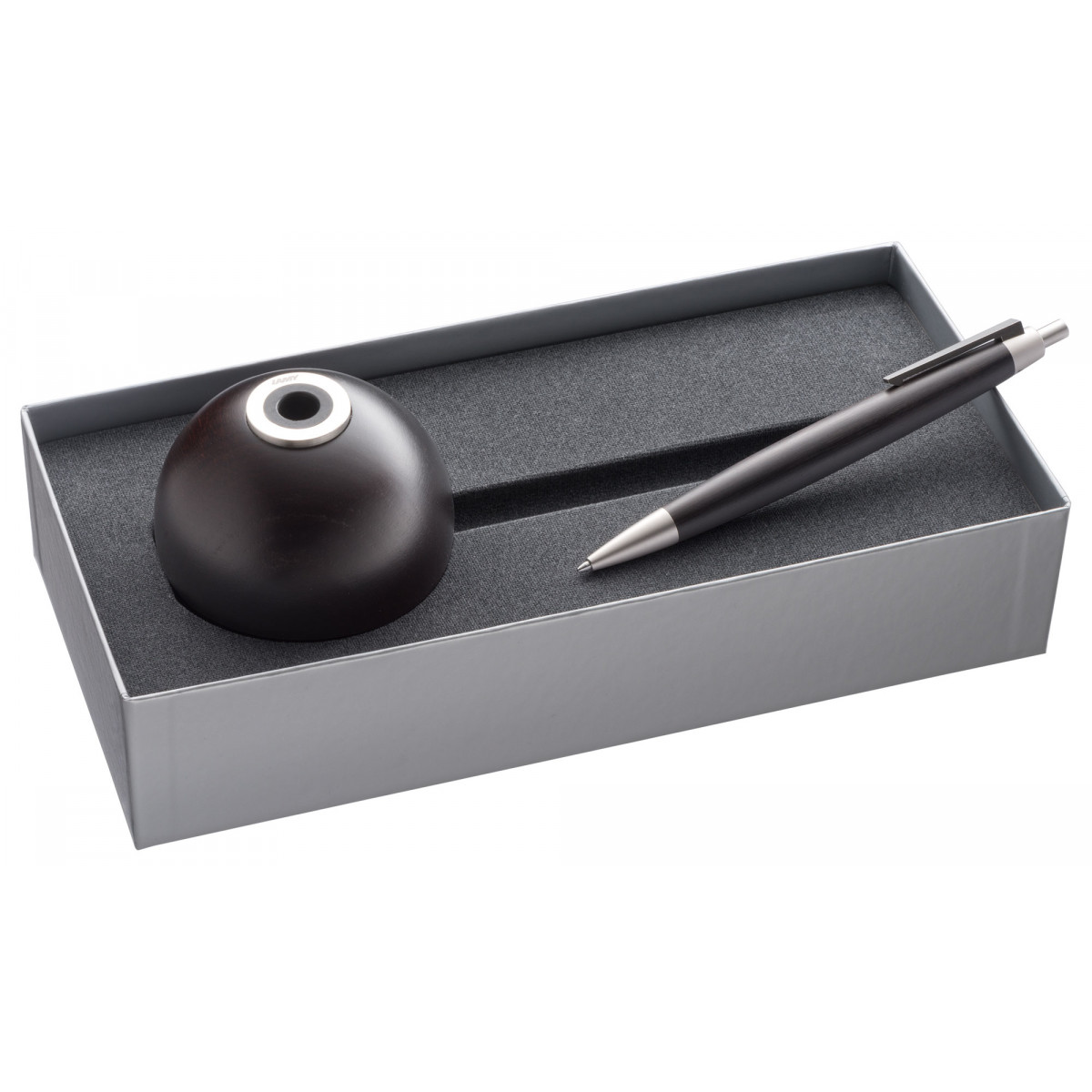 Подарочный набор Lamy 2000: шариковая ручка Black Wood с подставкой, 1629631 Подарочный набор Lamy 2000: шариковая ручка Black Wood с подставкой, артикул 1629631. Фото 1