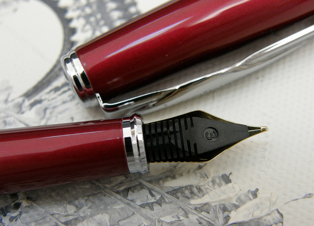 Перьевая ручка Pierre Cardin Secret красный лак, артикул PCA1563FP. Фото 5