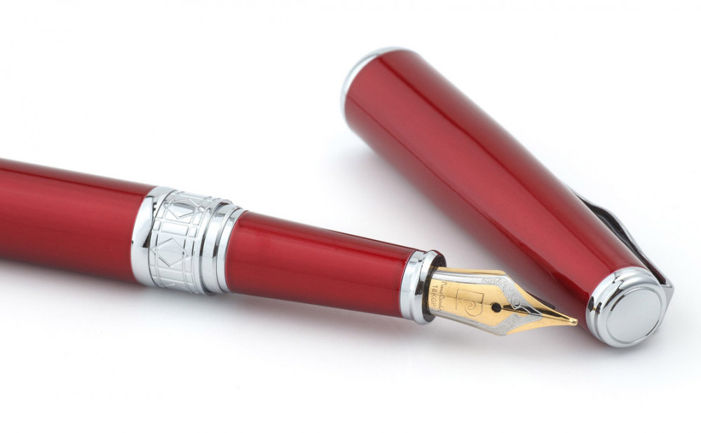 Перьевая ручка Pierre Cardin Secret красный лак, артикул PCA1563FP. Фото 7