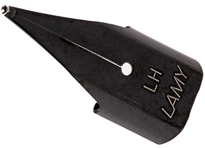 Сменное перо Lamy Z50 черное LH (для левшей), артикул 1615062. Фото 1