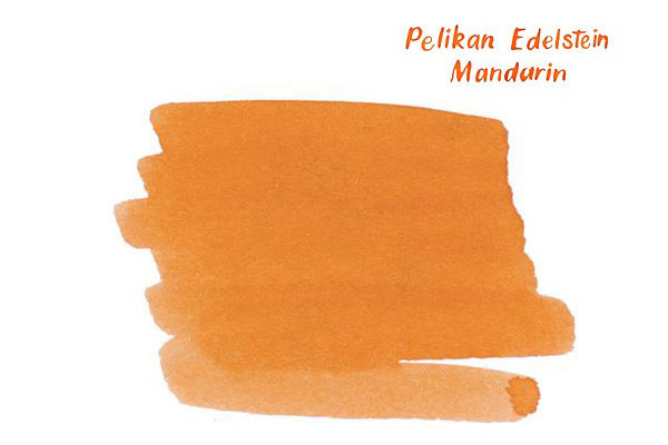 Флакон с чернилами Pelikan Edelstein Mandarin для перьевой ручки 50 мл оранжевый, артикул 339341. Фото 4