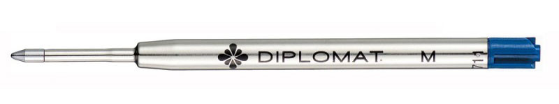 Стержень для шариковой ручки Diplomat EasyFlow синий 1 мм, артикул D20000524. Фото 1