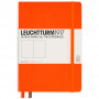 Записная книжка Leuchtturm Medium A5 Orange твердая обложка 251 стр