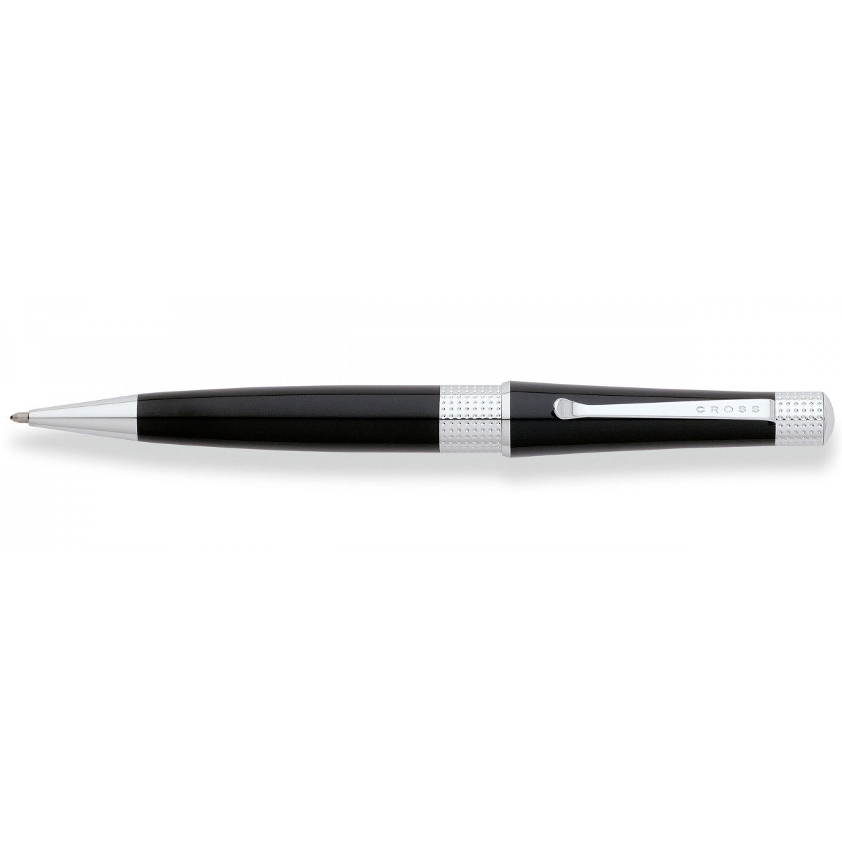 Шариковая ручка Cross Beverly Black Lacquer, AT0492-4 Шариковая ручка Cross Beverly Black Lacquer, артикул AT0492-4. Фото 1