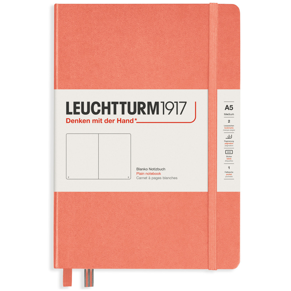 Записная книжка Leuchtturm Medium A5 Bellini твердая обложка 251 стр, артикул 361589. Фото 1