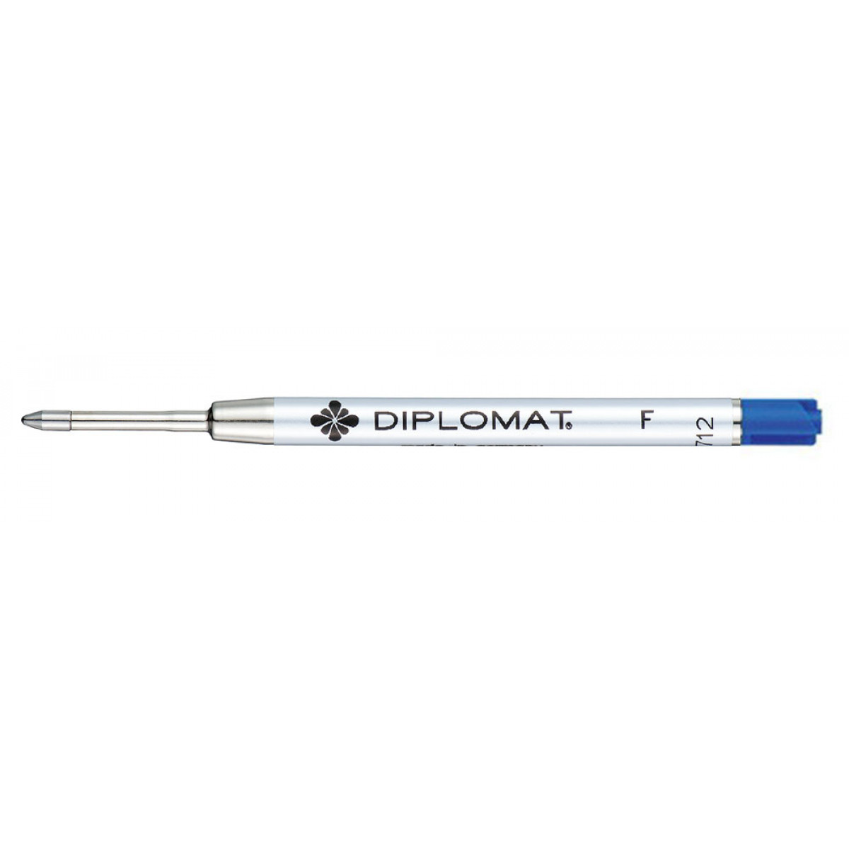 Стержень для шариковой ручки Diplomat cиний F (тонкий), D10444719 Стержень для шариковой ручки Diplomat cиний F (тонкий), артикул D10444719. Фото 1