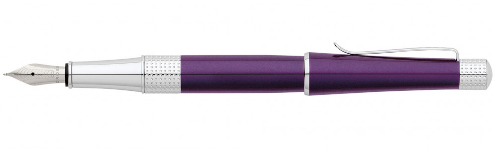 Перьевая ручка Cross Beverly Deep Purple Lacquer, артикул AT0496-7MS. Фото 2