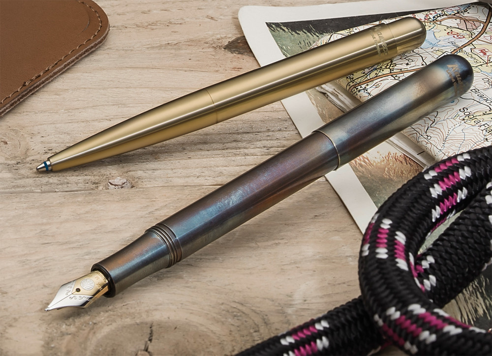 Шариковая ручка Kaweco Liliput Eco Brass, артикул 10000884. Фото 3