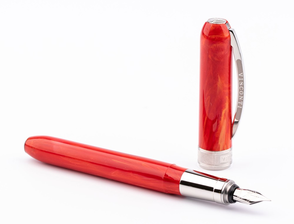 Перьевая ручка Visconti Rembrandt Red, артикул KP10-03-FPEF. Фото 3