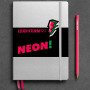 Записная книжка Leuchtturm Limited Editon Neon! A5 Silver/Pink (в точку)