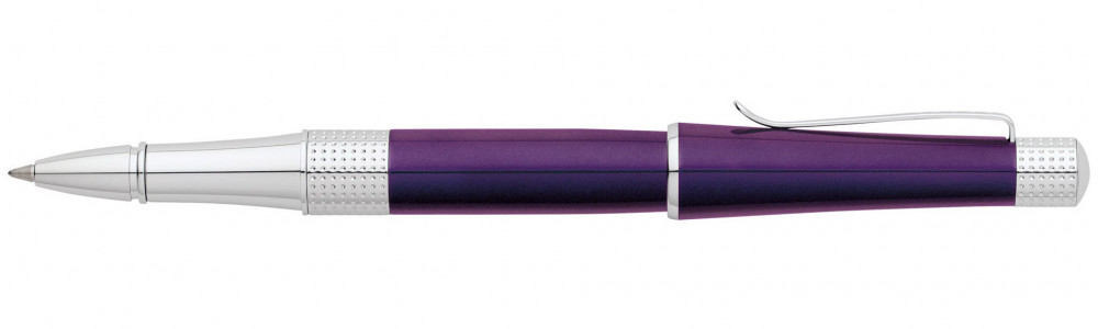 Ручка-роллер Cross Beverly Deep Purple Lacquer, артикул AT0495-7. Фото 2