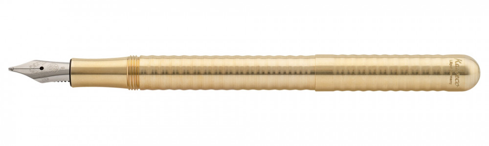 Перьевая ручка Kaweco Liliput Eco Brass Wave, артикул 10000869. Фото 1