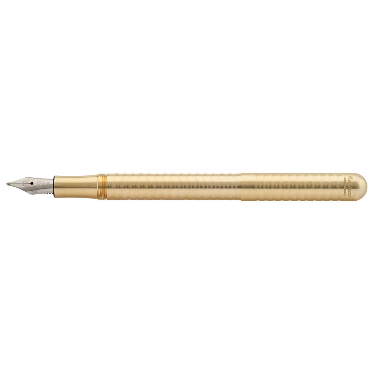 Перьевая ручка Kaweco Liliput Eco Brass Wave, 10000869 Перьевая ручка Kaweco Liliput Eco Brass Wave, артикул 10000869. Фото 1