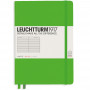 Записная книжка Leuchtturm Medium A5 Fresh Green твердая обложка 251 стр