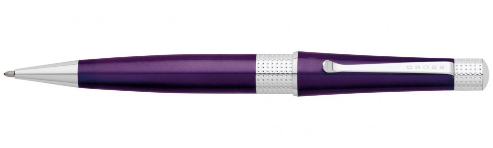Шариковая ручка Cross Beverly Deep Purple Lacquer, артикул AT0492-7. Фото 1