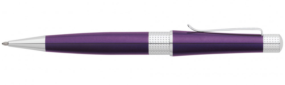Шариковая ручка Cross Beverly Deep Purple Lacquer, артикул AT0492-7. Фото 2