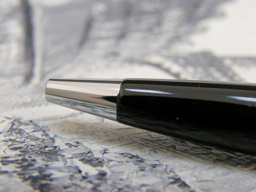 Шариковая ручка Pierre Cardin Baron черный лак хром, артикул PC2200BP. Фото 4
