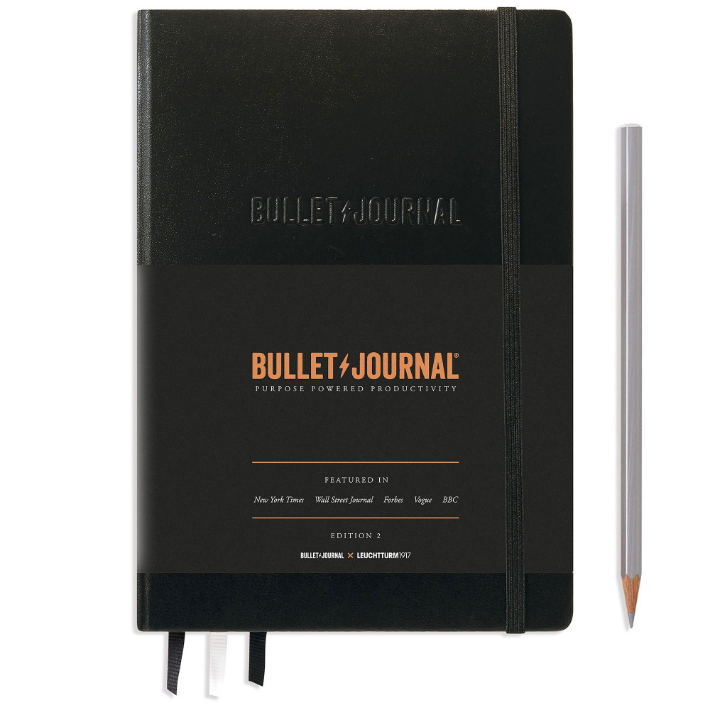 Блокнот Leuchtturm Bullet Journal Edition 2 Black, артикул 363572. Фото 2