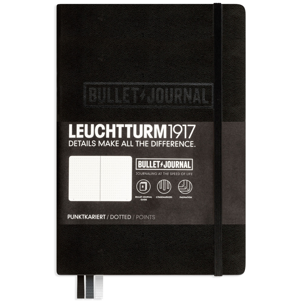Блокнот Leuchtturm Bullet Journal Edition 1 Black, артикул 346703. Фото 1