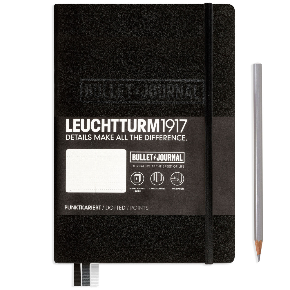 Блокнот Leuchtturm Bullet Journal Edition 1 Black, артикул 346703. Фото 2