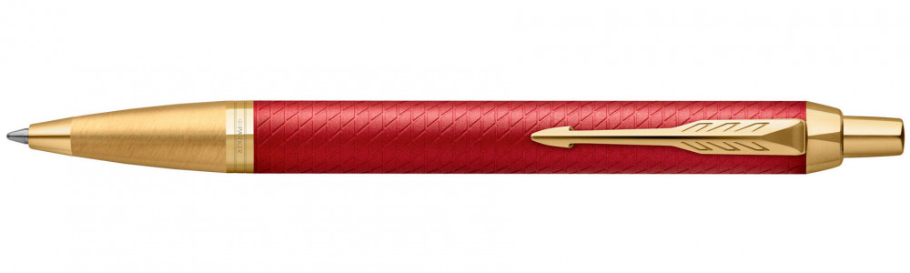 Шариковая ручка Parker IM Premium Red GT, артикул 2143644. Фото 1