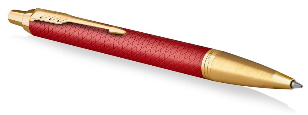 Шариковая ручка Parker IM Premium Red GT, артикул 2143644. Фото 2