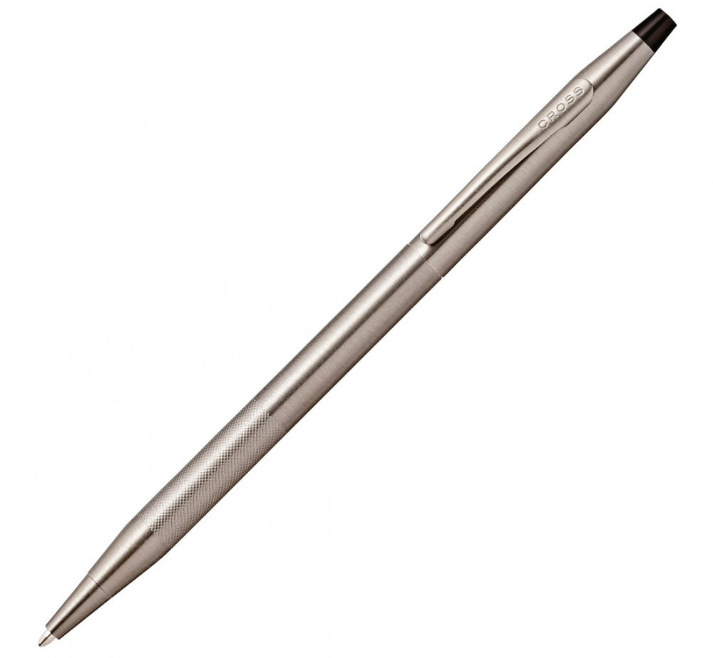 Шариковая ручка Cross Century Classic Titanium Grey PVD Micro-Knurl, артикул AT0082-137. Фото 2