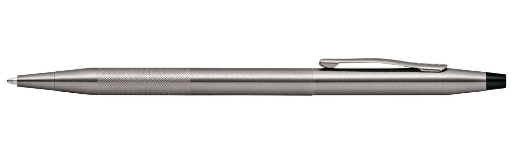 Шариковая ручка Cross Century Classic Titanium Grey PVD Micro-Knurl, артикул AT0082-137. Фото 3