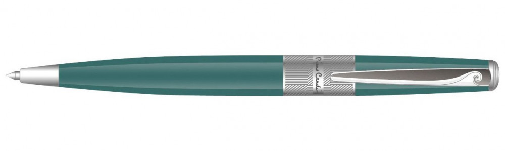 Шариковая ручка Pierre Cardin Baron морская волна хром, артикул PC2212BP. Фото 1