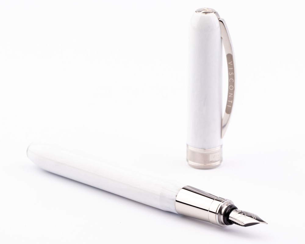 Перьевая ручка Visconti Rembrandt White, артикул KP10-06-FPEF. Фото 3